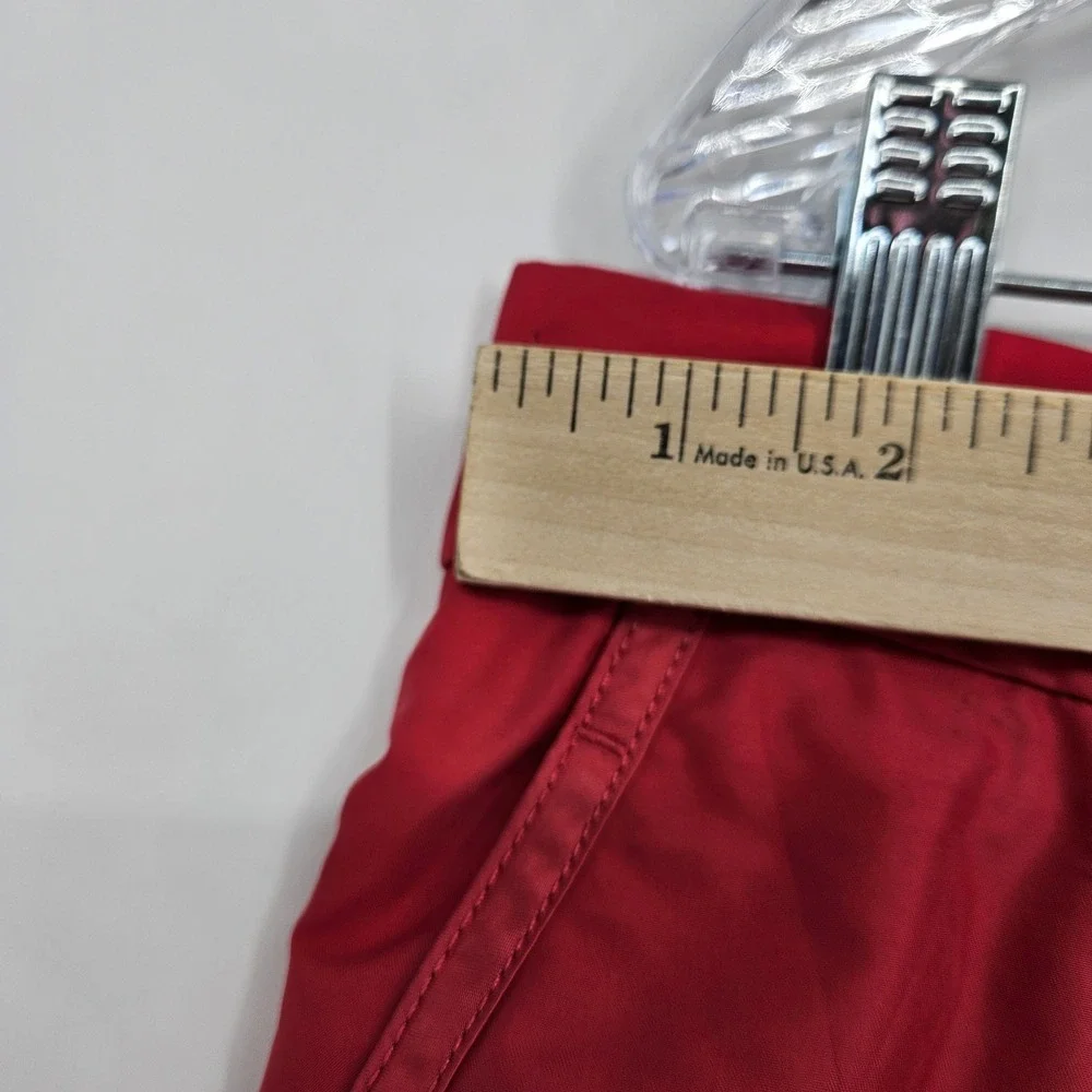 J Lindeberg Shorts Mens 36 32 Activewear Athleisure Casual Chino Fiery Red